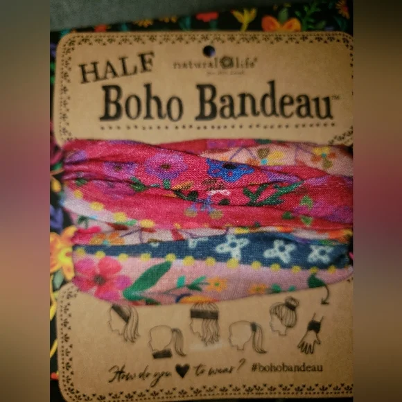 NATURAL LIFE Boho Bandeau and Inspirational Happy Box Set NIB RESERVED - Picture 8 of 12